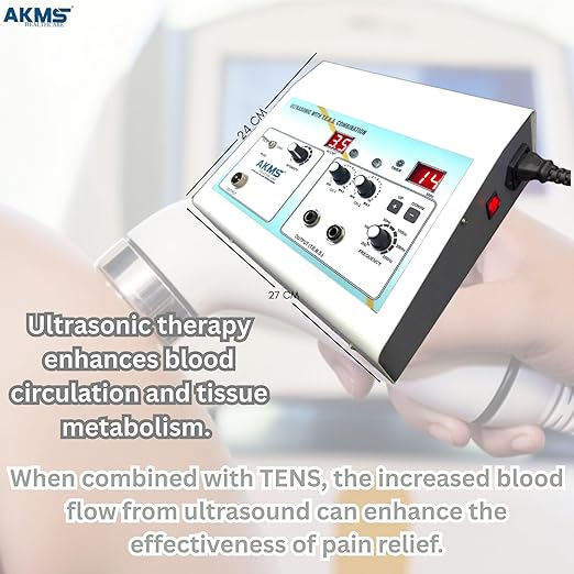 Physiotherapy Combo Machine Ultrasonic Ultrasound US TENS 2 Channel - Image 4