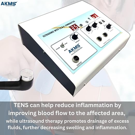 Physiotherapy Combo Machine Ultrasonic Ultrasound US TENS 2 Channel - Image 3