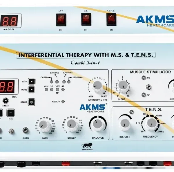 3 in 1 IFT MS Tens Physiotherapy Machine Electrotherapy Combo