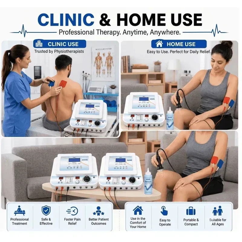 Combo Machine IFT Tens MS US with deep heat home used