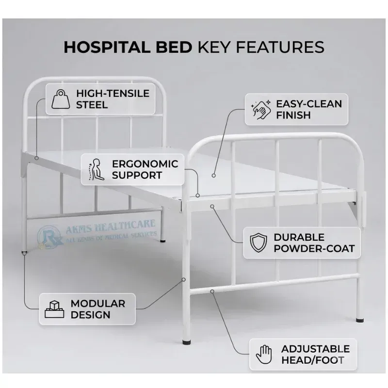 Hospital Bed or Medical Simple Ward Bed
