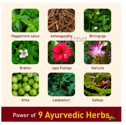 Navratna Cool Ayurvedic Oil | Relieves, Relaxes & Rejuvenates the Body, Mind & Scalp - Image 5