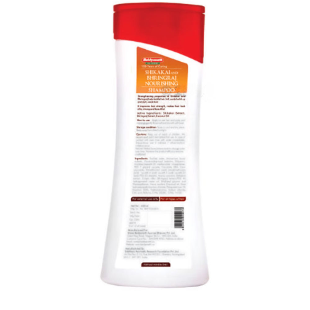 Baidyanath (Nagpur) Shikakai and Bhringraj Supports Strong And Nourished Hair Shampoo - Image 3