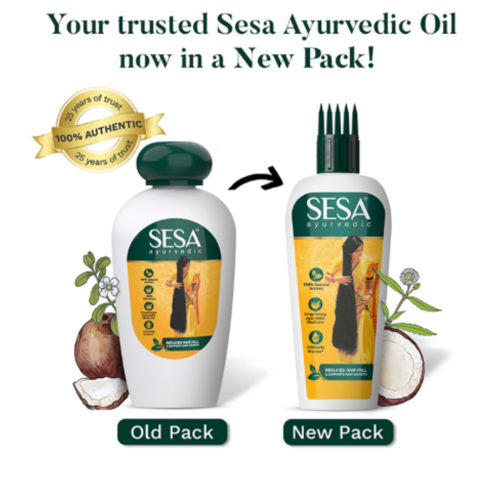 Sesa Ayurvedic Hair Oil | Reduces Hair Fall & Supports Hair Growth - Image 6