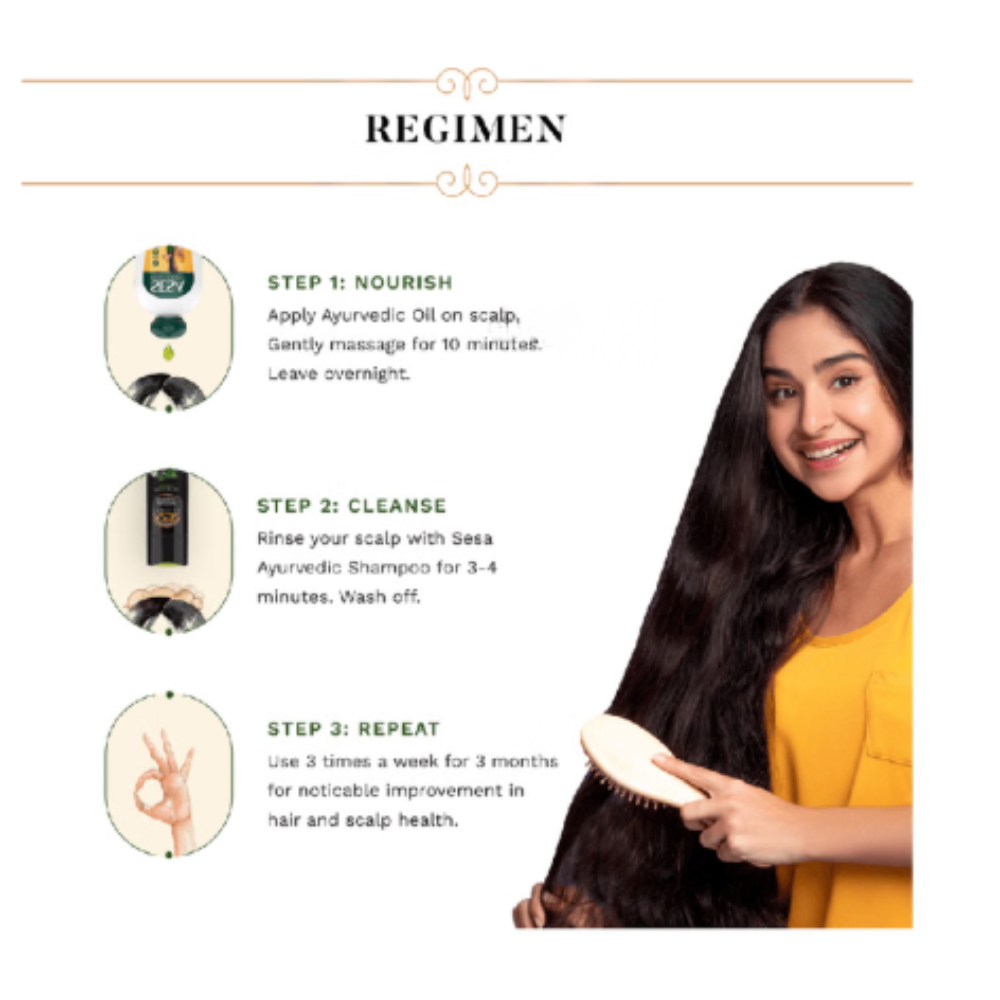 Sesa Ayurvedic Hair Oil | Reduces Hair Fall & Supports Hair Growth - Image 5