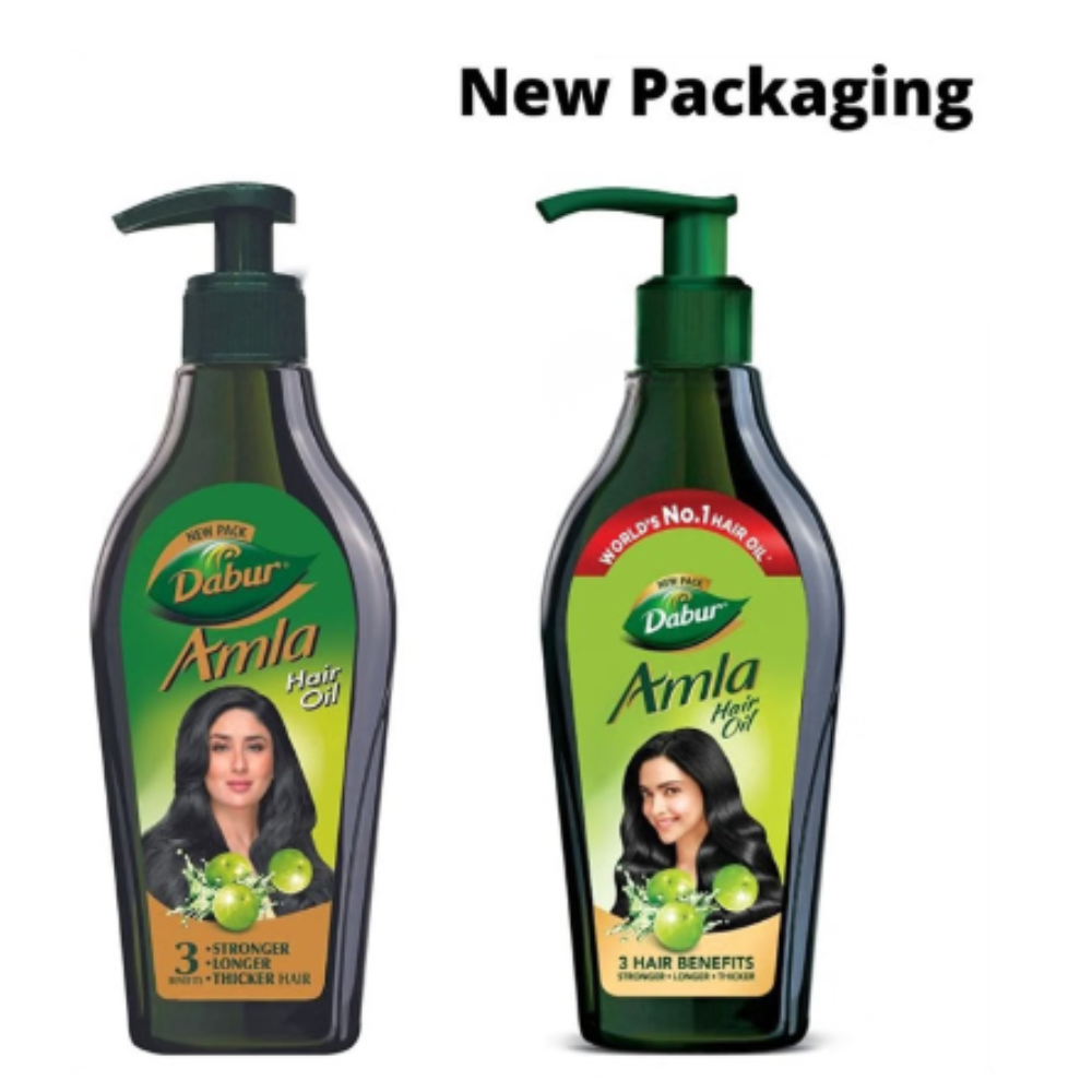 Dabur Amla Hair Oil | For Stronger, Longer & Thicker Hair - Image 4