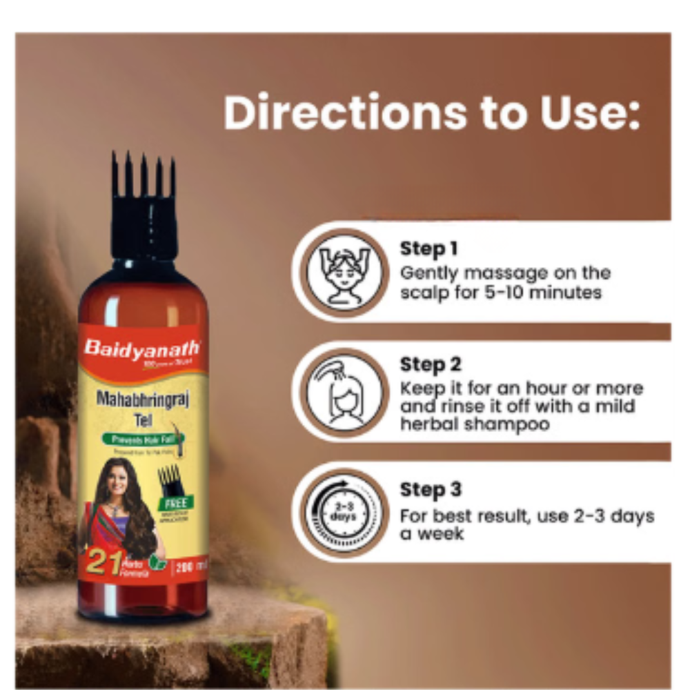 Baidyanath Mahabhringraj Tail - Image 2