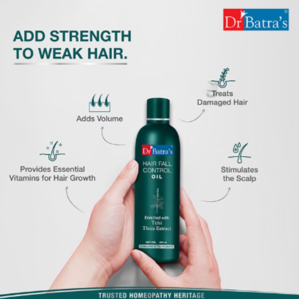 Dr Batra's Hair Fall Control Oil - Image 7