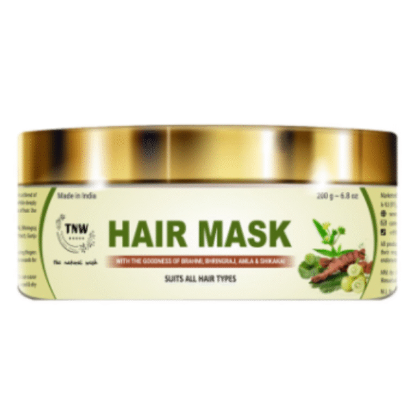 TNW- The Natural Wash Hair Mask with the Goodness of Brahmi, Bhringraj, Amla & Shikakai