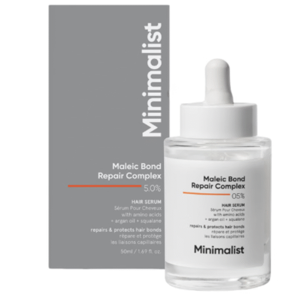 Minimalist 5% Maleic Bond Repair Complex Hair Serum | For Damaged and Frizzy Hair