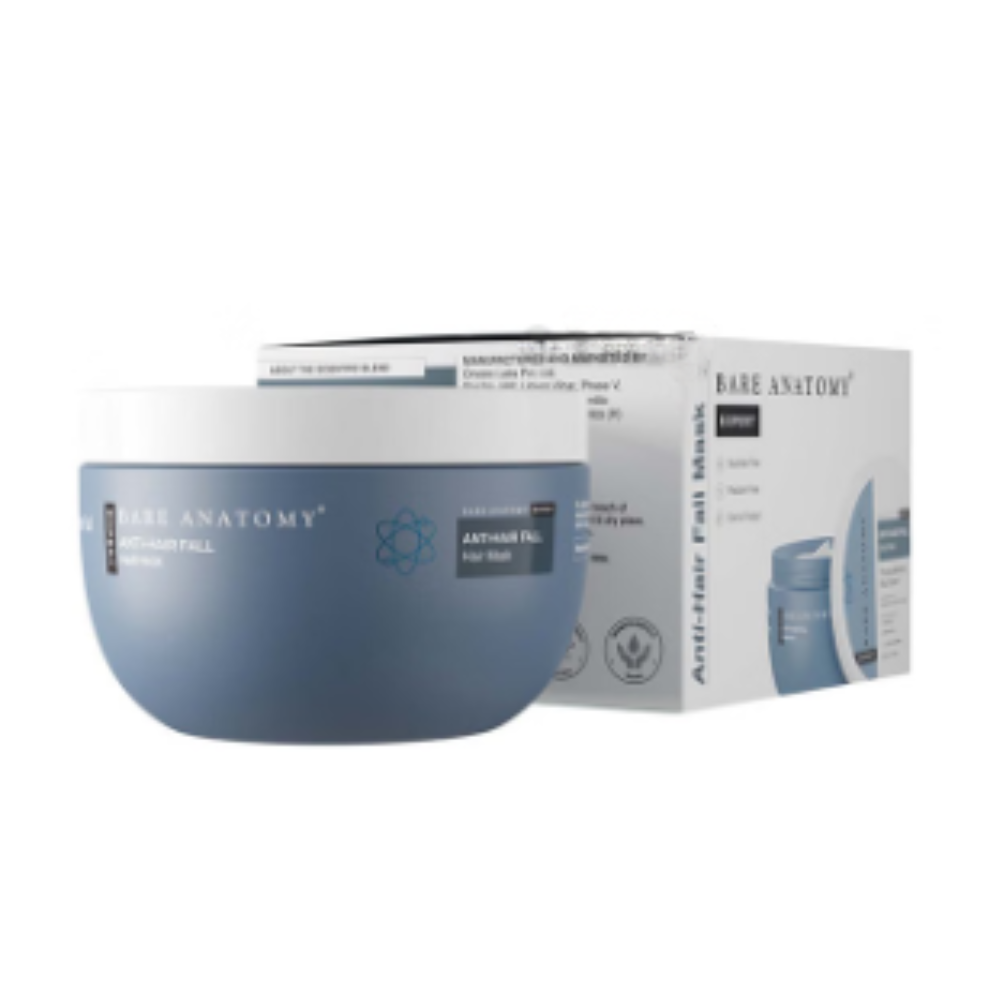 Bare Anatomy Combo Pack of Anti-Hairfall Shampoo (250ml) & Anti-Hair Fall Hair Mask (250gm) - Image 3