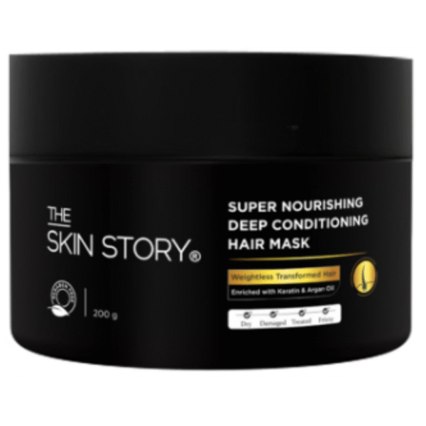 The Skin Story Super Nourishing Deep Conditioning Hair Mask With Keratin & Argan Oil