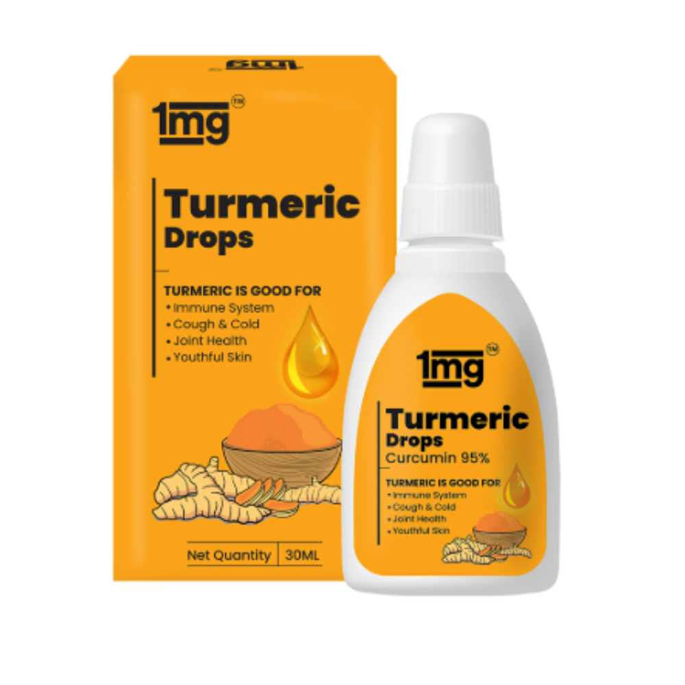 Combo Pack of Tata 1mg Turmeric Drop (30ml) & Tata 1mg Vitamin C+ Support Immunity Tablet (30) - Image 7