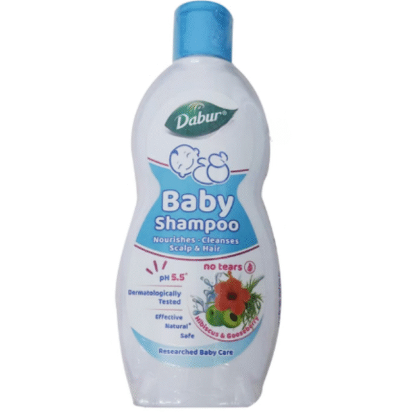 Dabur Baby Shampoo with Ayurvedic Herbs | For Baby's Delicate Hair & Scalp