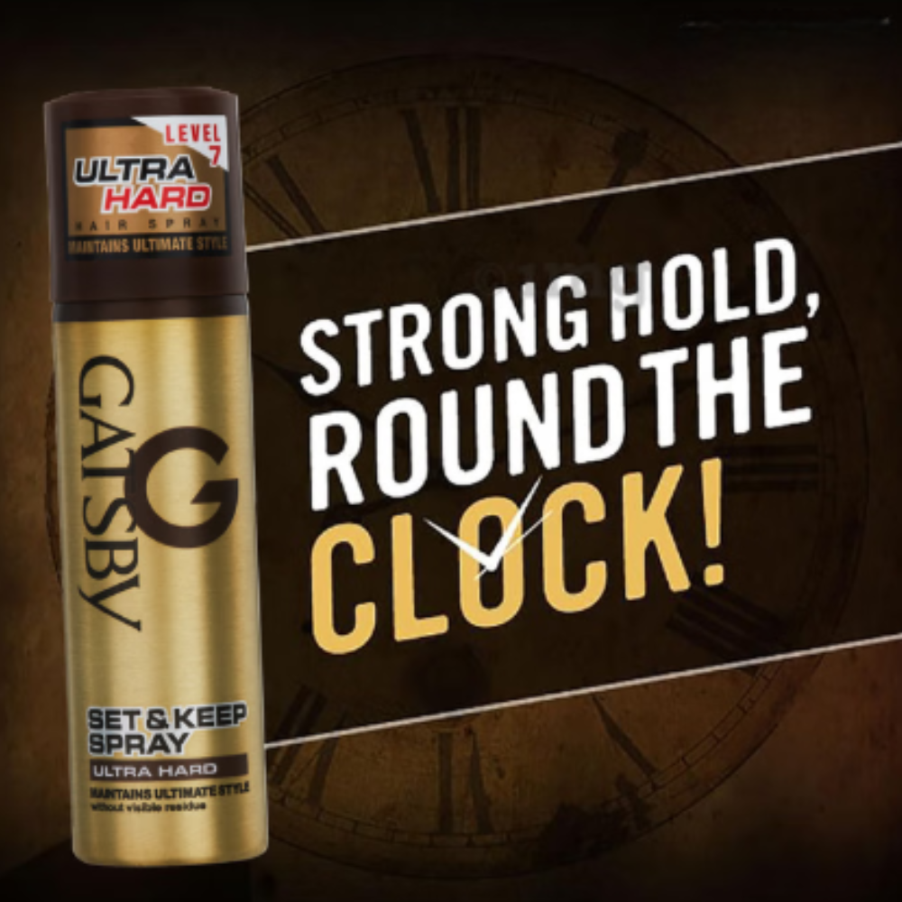 Gatsby Set & Keep Hair Spray Ultra Hard - Image 2
