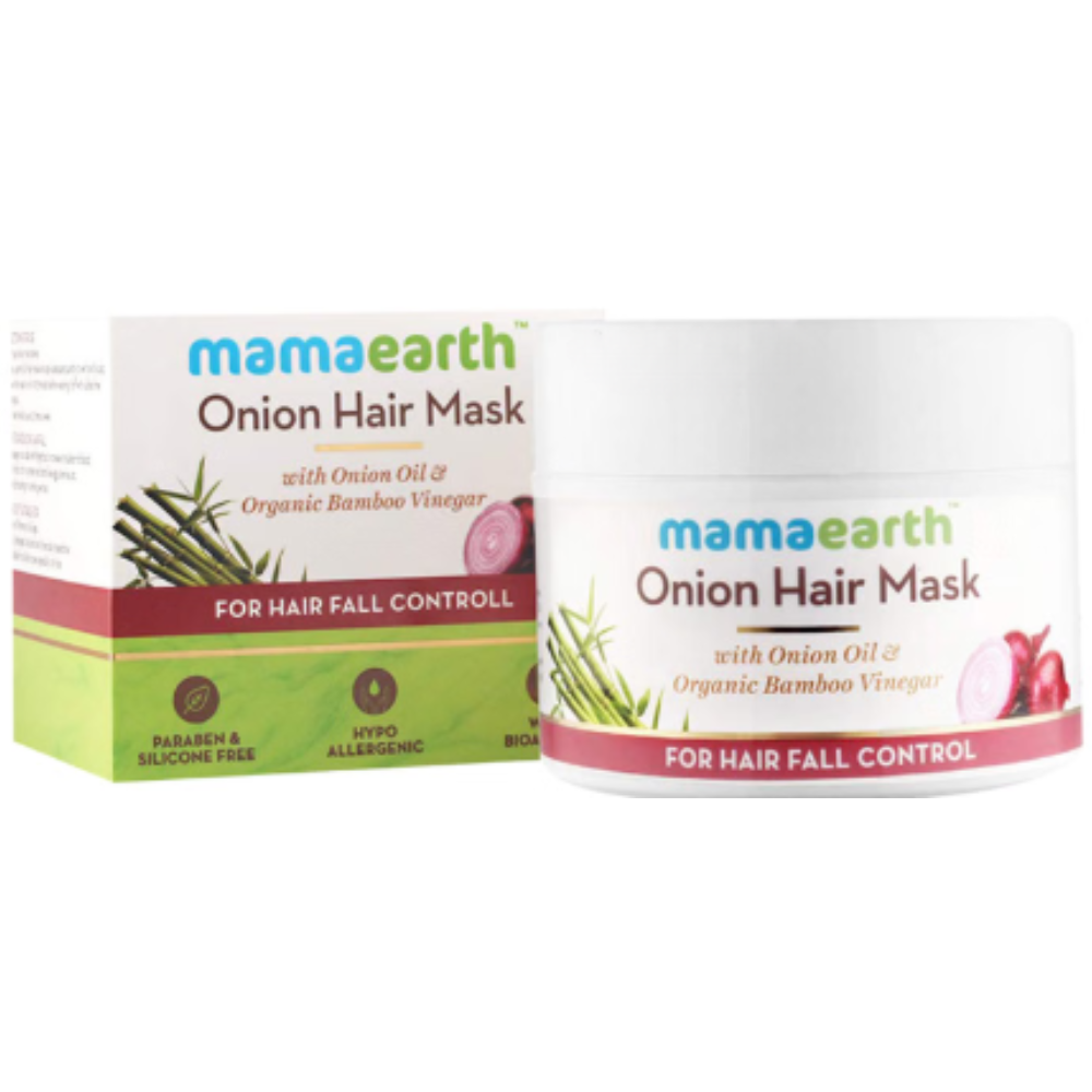 Mamaearth Onion Hair Mask | For Healthy Hair & Scalp