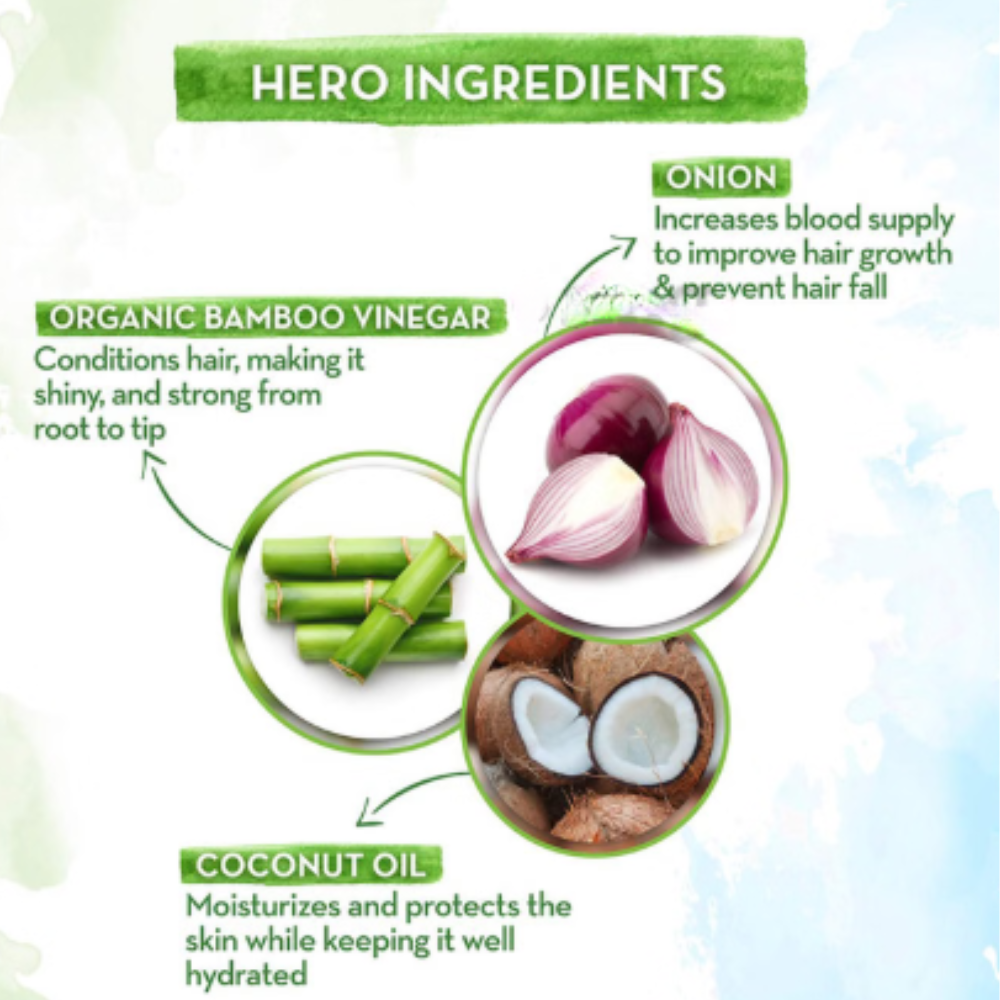 Mamaearth Onion Hair Mask | For Healthy Hair & Scalp - Image 5