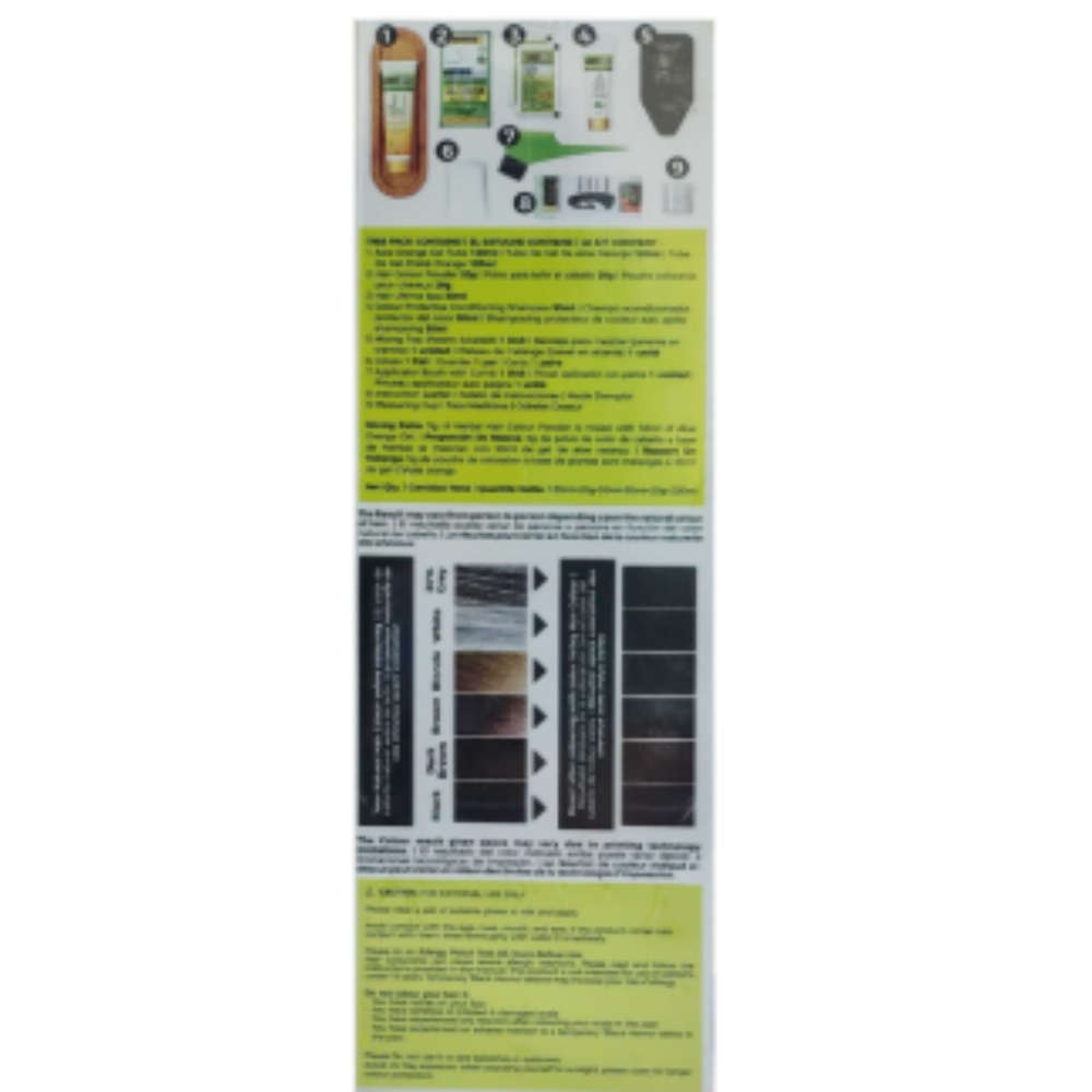 Indus Valley Organically Natural Hair Colour Gel | No Ammonia | Dark Brown - Image 12