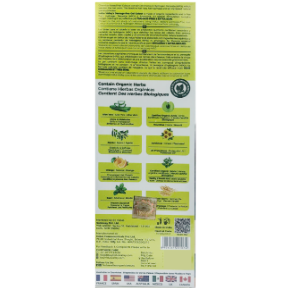 Indus Valley Organically Natural Hair Colour Gel | No Ammonia | Dark Brown - Image 10