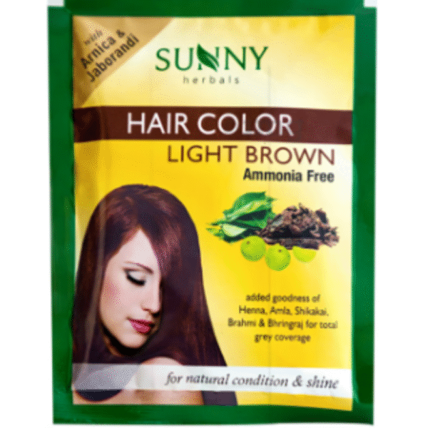 Sunny Herbals Hair Color Light Brown Sachet