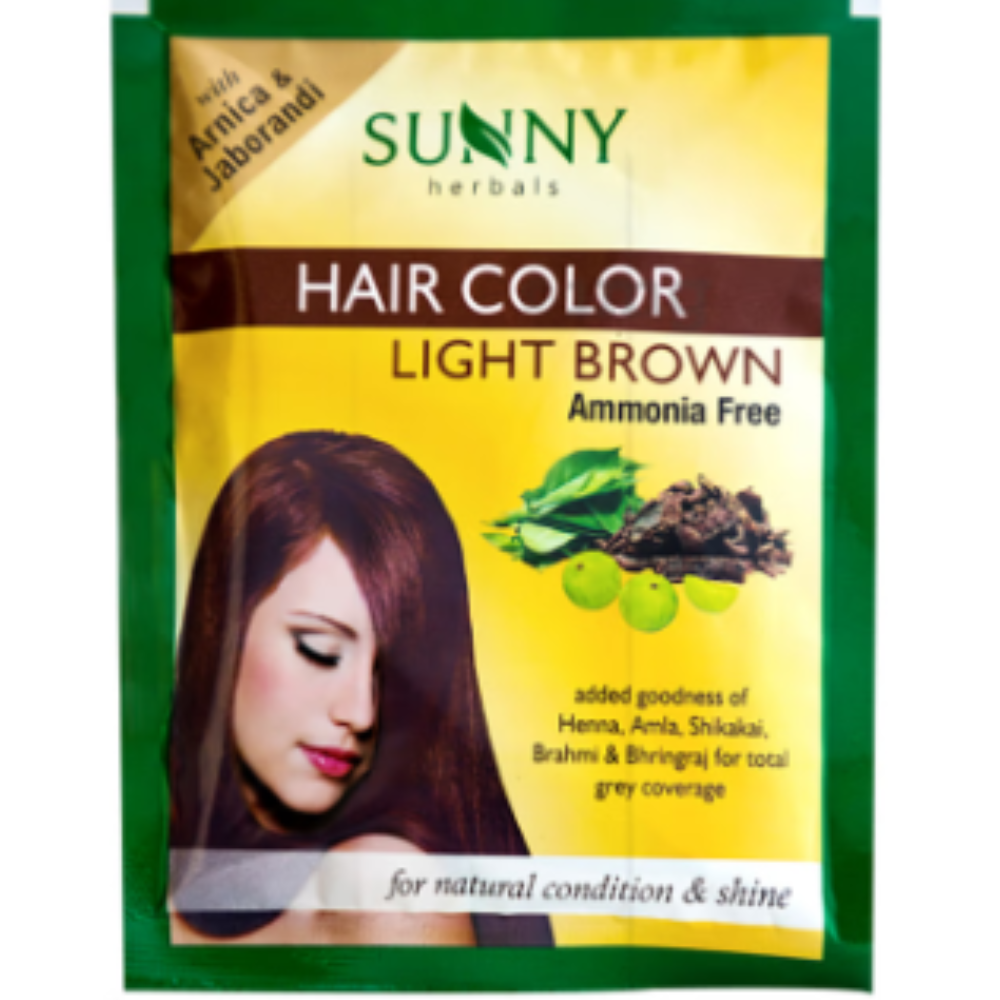 Sunny Herbals Hair Color Light Brown Sachet