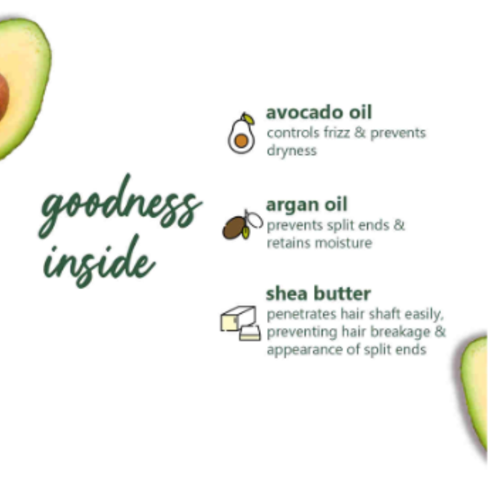 Plum Avocado Nourish-Up Hair Mask | Reduces Hair Breakage | Frizz-Free Hair |Hair Care - Image 3