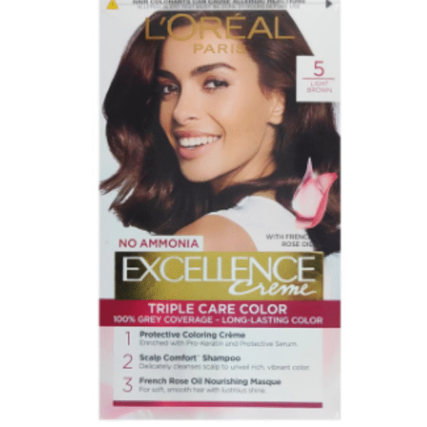 Loreal Excellence Creme Triple Care Color Light Brown