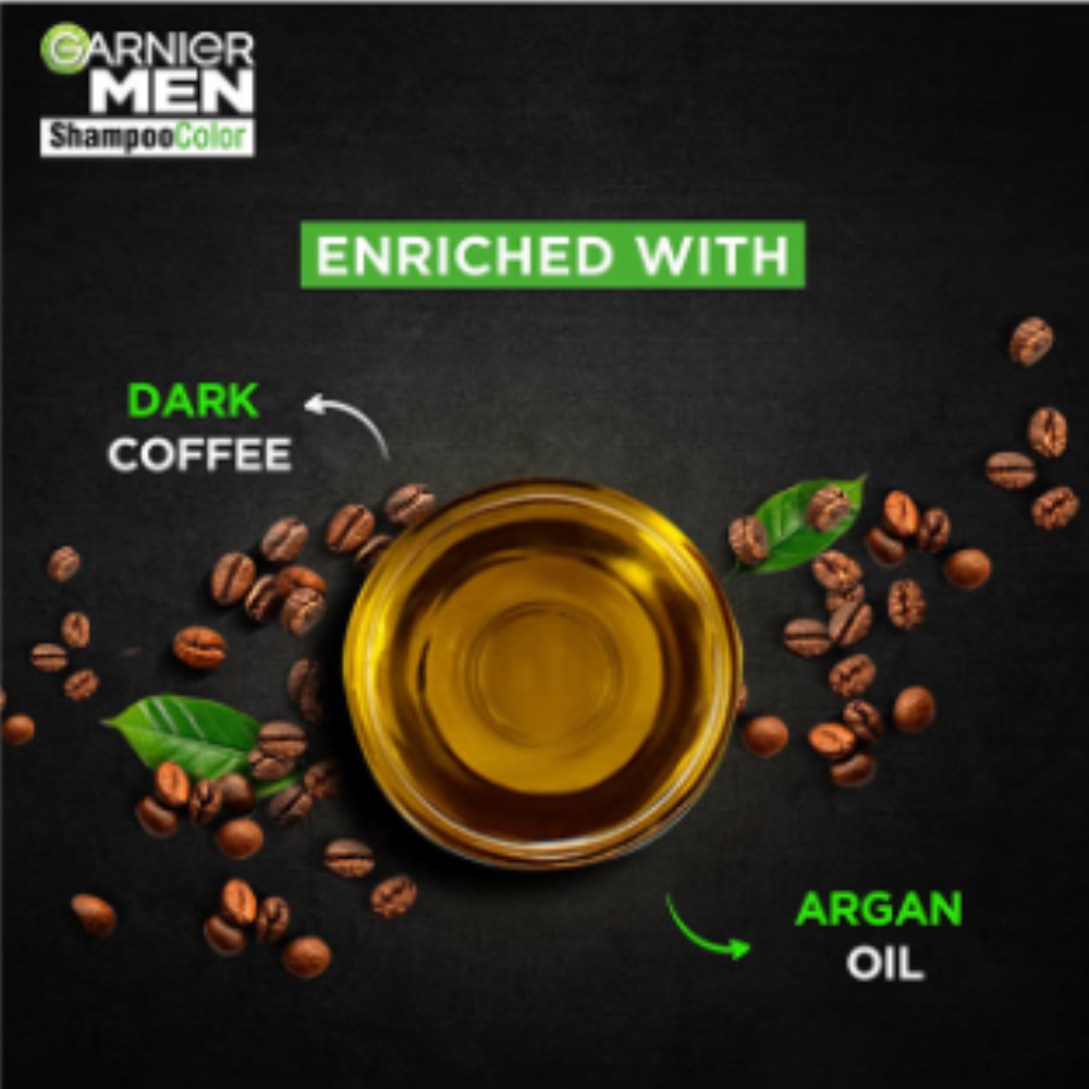 Garnier Men Shampoo Color 3.16 Burgundy - Image 4