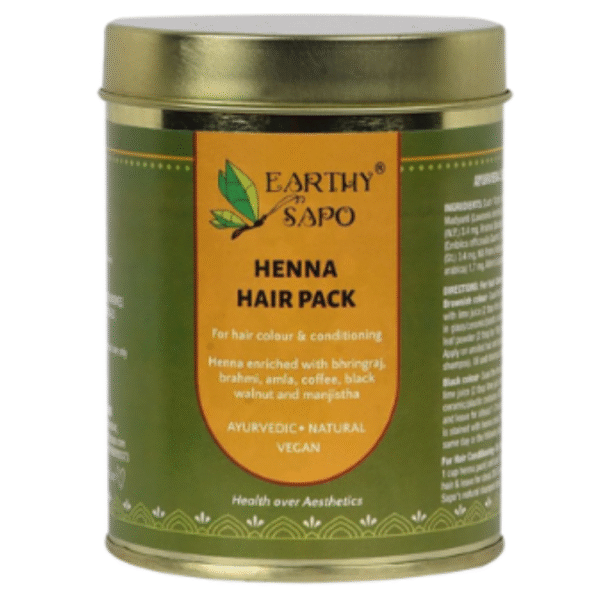 Earthy Sapo Henna Hair Pack