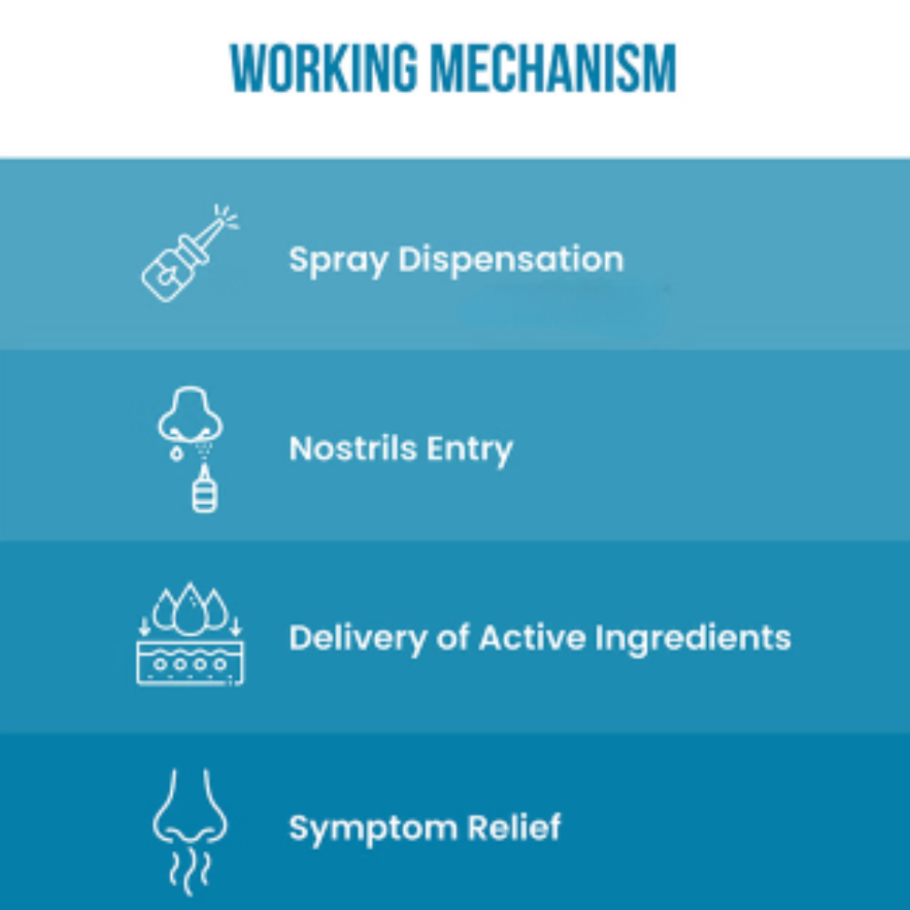 Saline Nasal Spray to Clears Nasal Congestion, Moisturise Passages & Daily Cleansing - Image 5