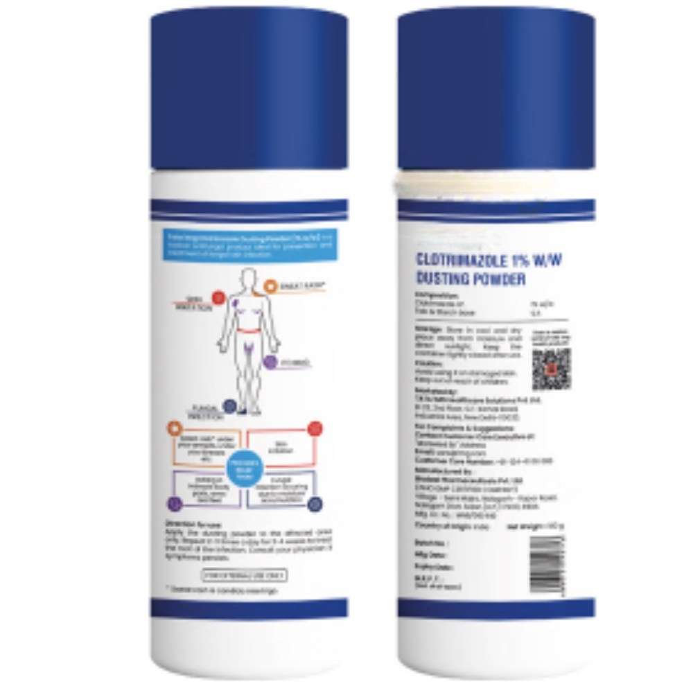 Combo Pack of Glucose + Drink for Instant Energy Orange (500gm) & Antifungal Dusting Powder (100gm) - Image 9