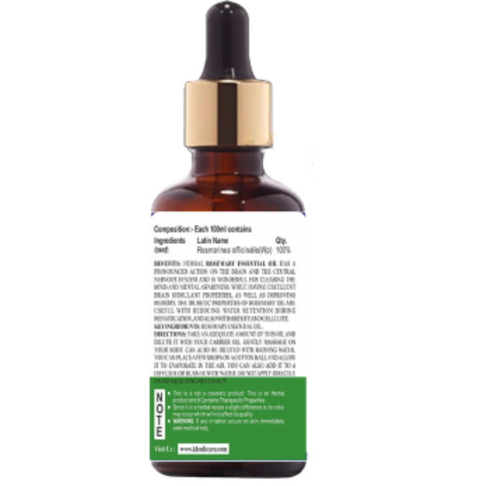 Khadi Care Essential Oil Rosemary - Image 3