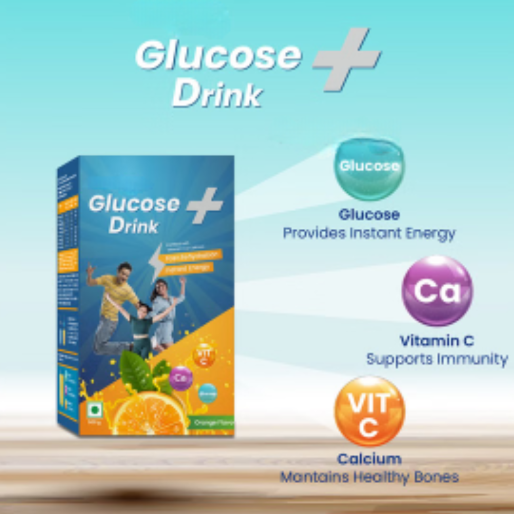Combo Pack of Glucose + Drink for Instant Energy Orange (500gm) & Antifungal Dusting Powder (100gm) - Image 5