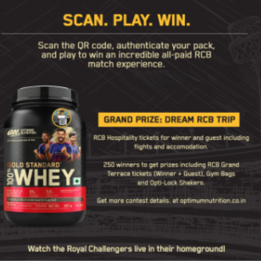 Optimum Nutrition (ON) Gold Standard 100% Whey Protein | For Muscle Recovery | No Added Sugar | Flavour Powder Double Rich Chocolate - Image 6