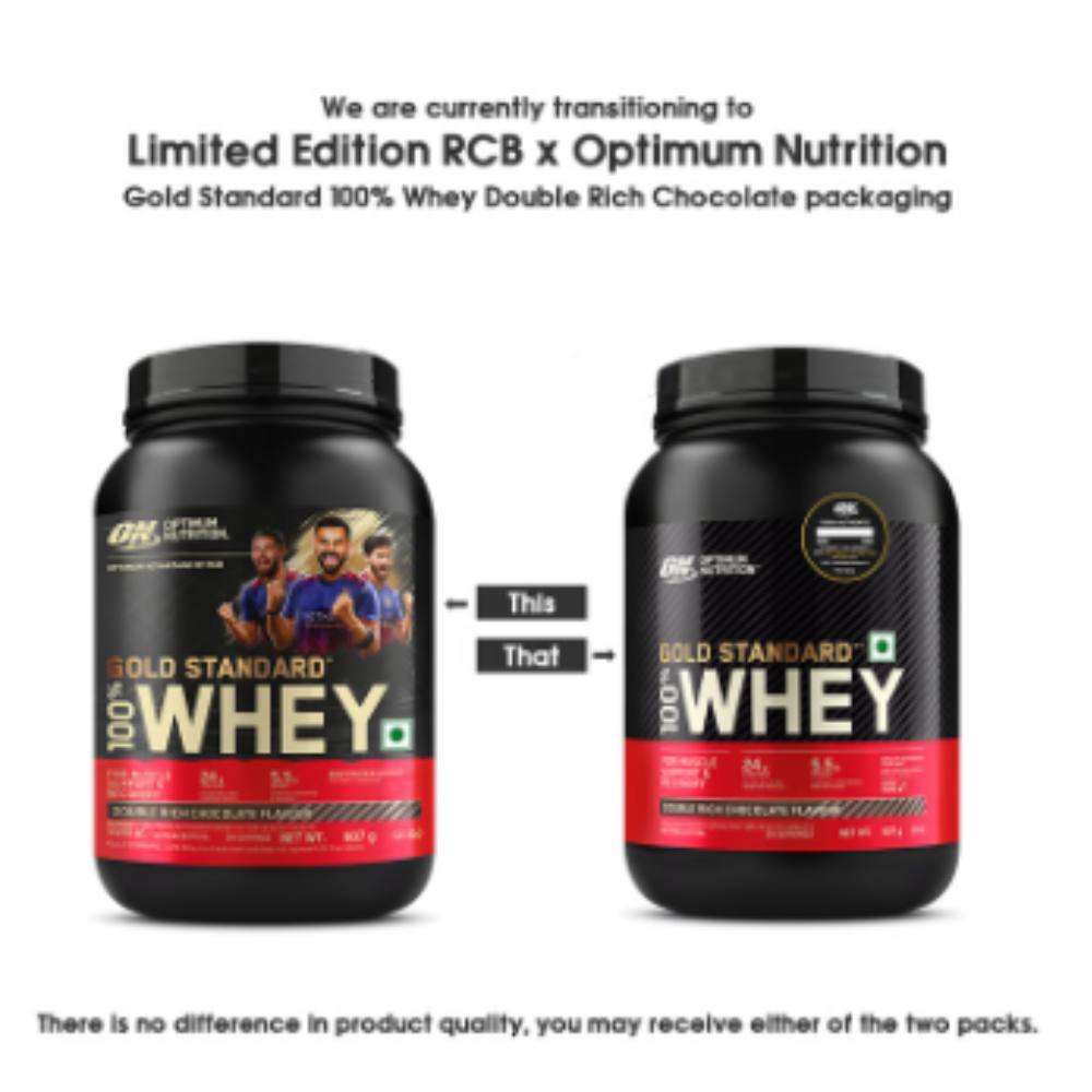 Optimum Nutrition (ON) Gold Standard 100% Whey Protein | For Muscle Recovery | No Added Sugar | Flavour Powder Double Rich Chocolate - Image 5