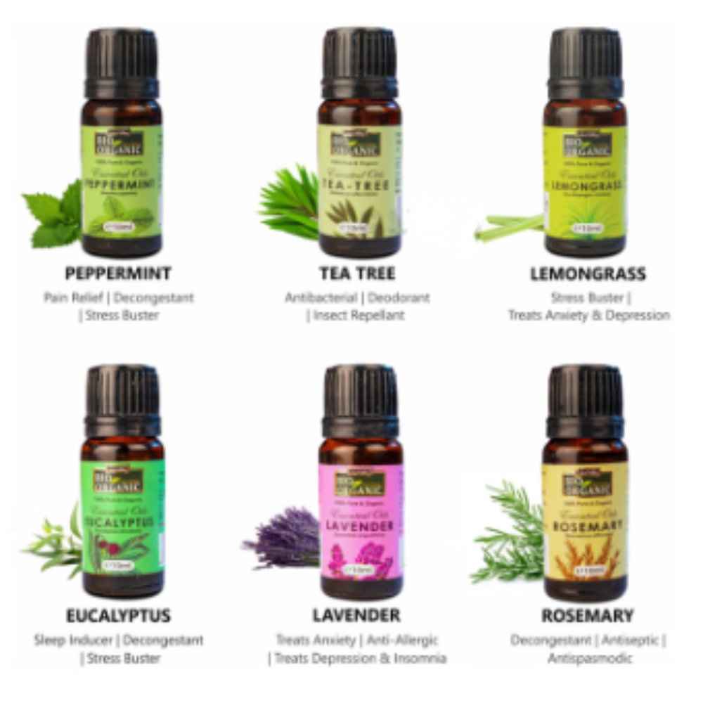 Indus Valley Bio Organic Essential Oils Gift Pack - Image 5