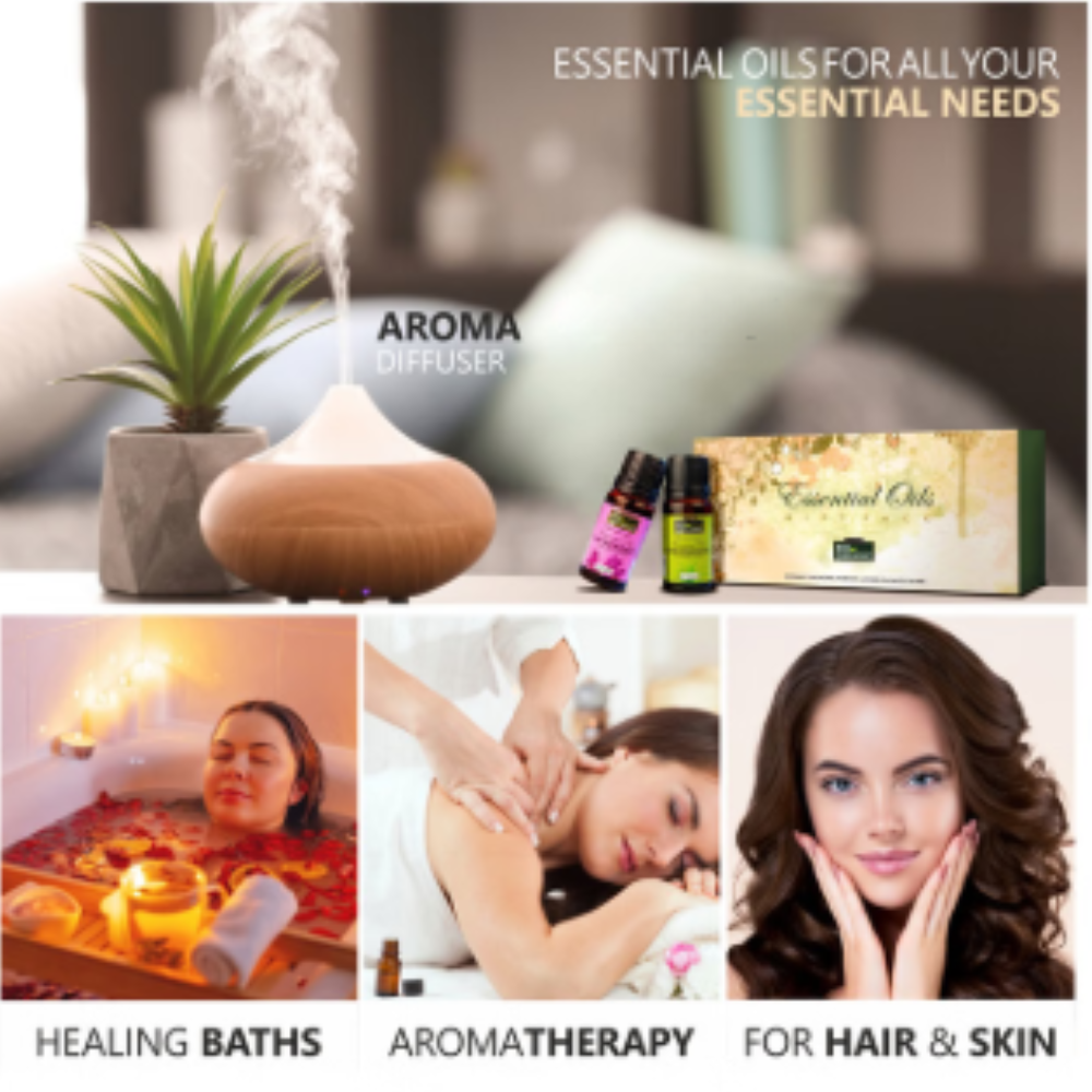 Indus Valley Bio Organic Essential Oils Gift Pack - Image 3