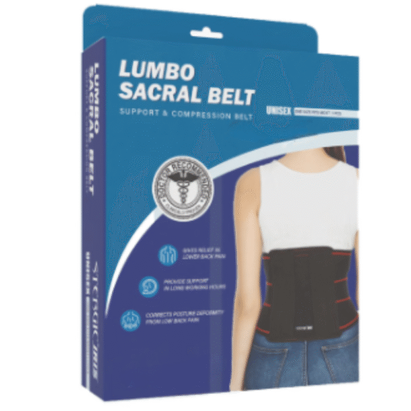 Lumbo Sacral Belt Black