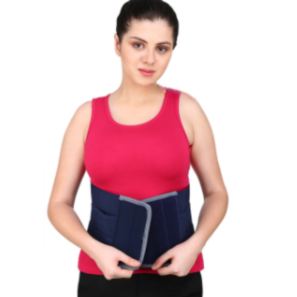 Abdominal Belt After Delivery for Tummy Reduction Small Blue - Image 5