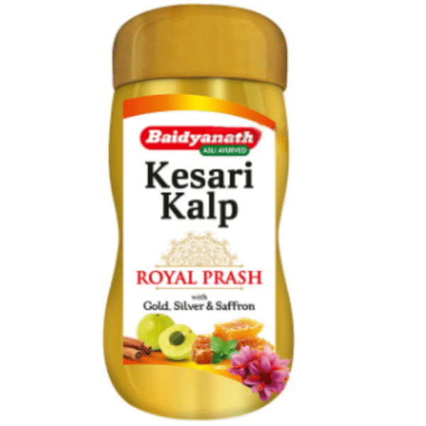 Baidyanath Kesari Kalp Royal Chyawanprash | For Immunity | Vitality | Strength & Stamina with Kesar | Ashwagandha & Amla