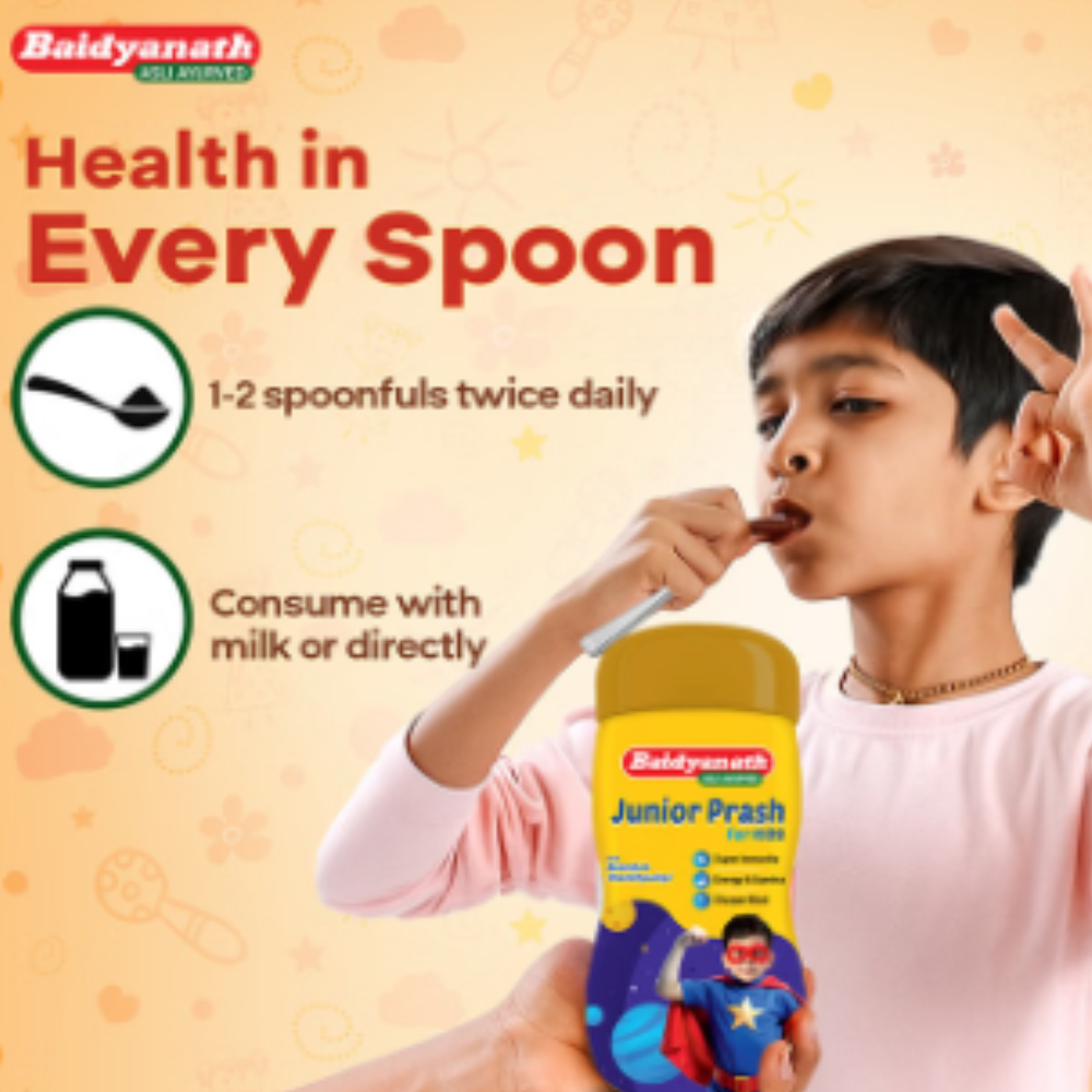 Baidyanath Junior Prash for the All Rounders | Ayurvedic Tonic for Children’s Immunity & Growth - Image 2