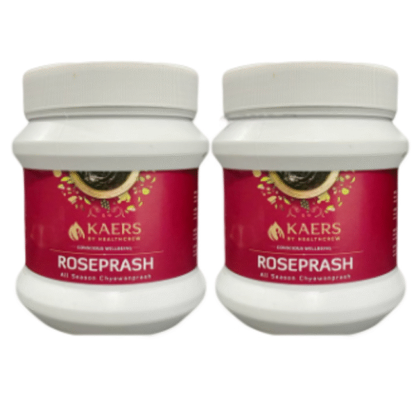 Kaers By Healthcrew Roseprash Chyawanprash (800gm Each)