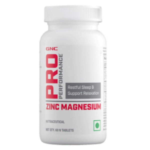 GNC Pro Performance Zinc Magnesium for Restful Sleep & Relaxation Tablet