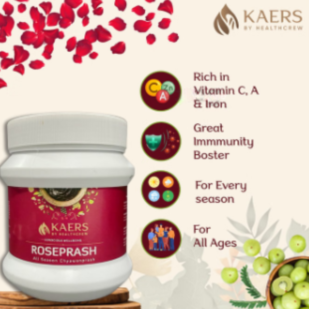 Kaers By Healthcrew Roseprash Chyawanprash (800gm Each) - Image 6