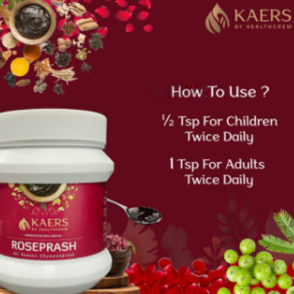 Kaers By Healthcrew Roseprash Chyawanprash (800gm Each) - Image 3