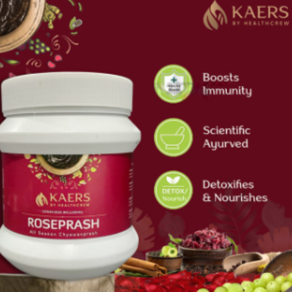 Kaers By Healthcrew Roseprash Chyawanprash (800gm Each) - Image 2