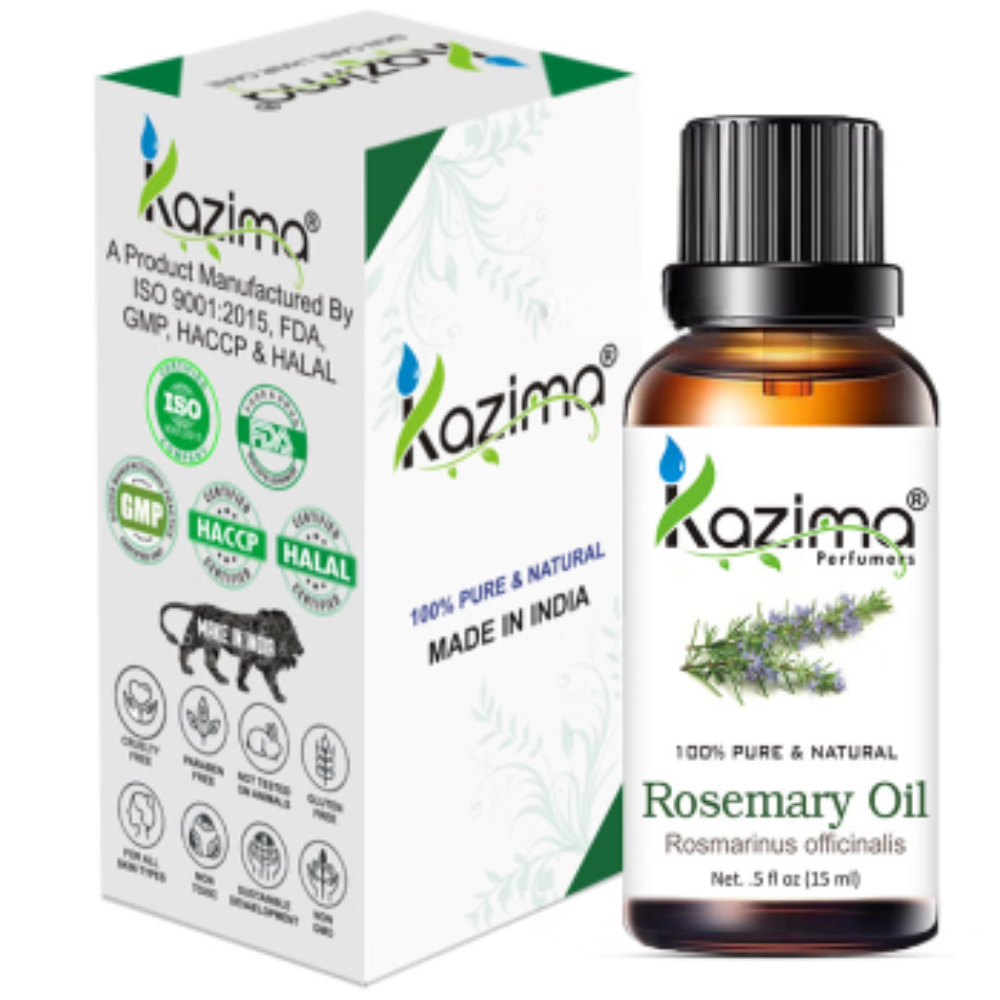 Kazima Perfumers 100% Pure & Natural Rosemary Oil - Image 4