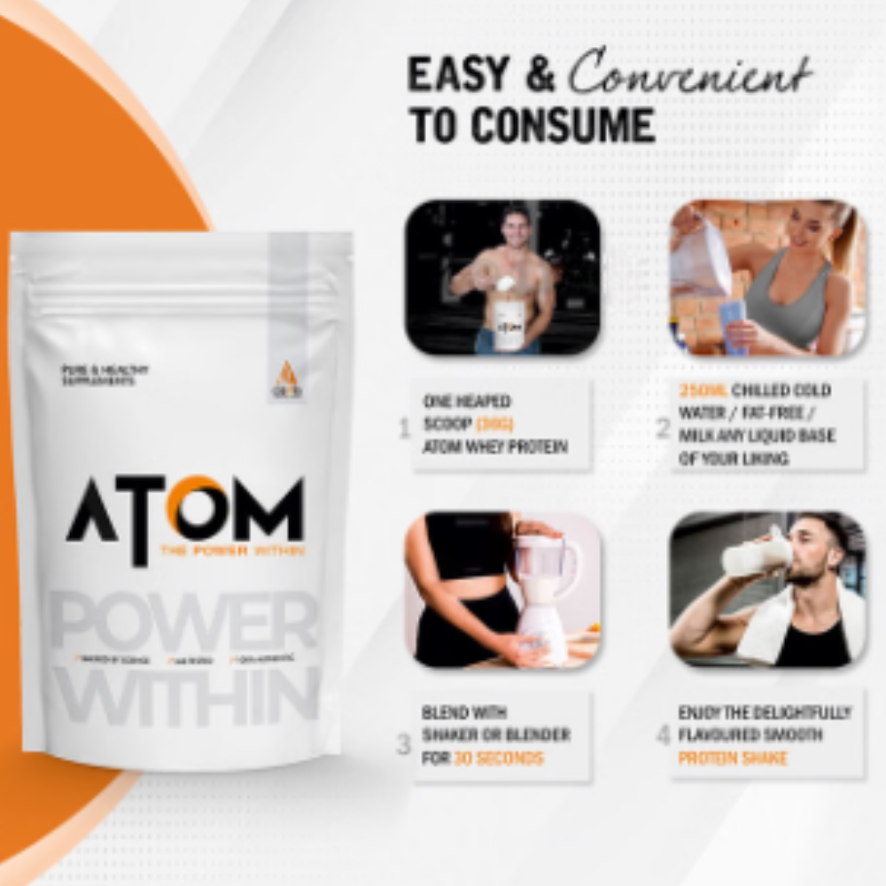 AS-IT-IS Nutrition Atom Whey Protein Enzyme Blend Double Rich Chocolate - Image 6