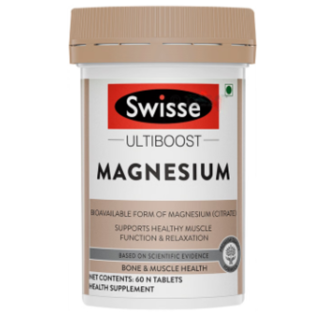 Swisse Ultiboost Magnesium Tablet for Healthy Muscles & Bones