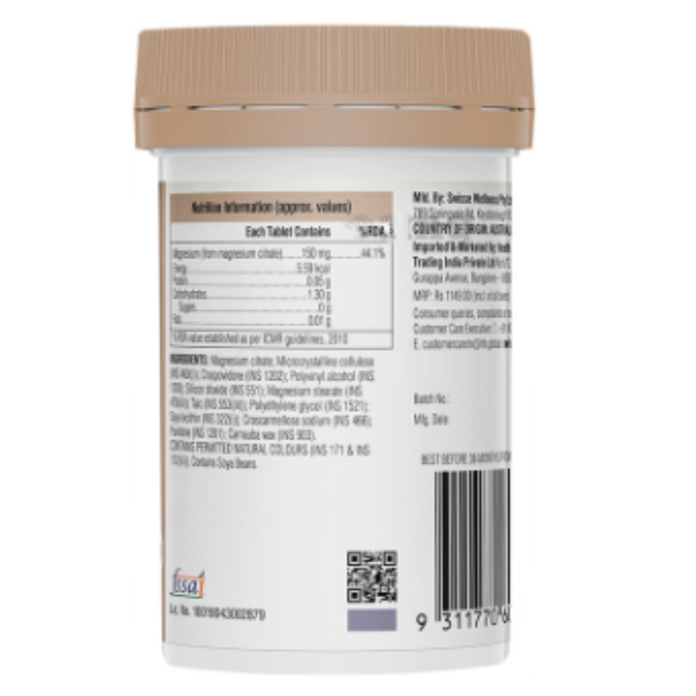 Swisse Ultiboost Magnesium Tablet for Healthy Muscles & Bones - Image 4